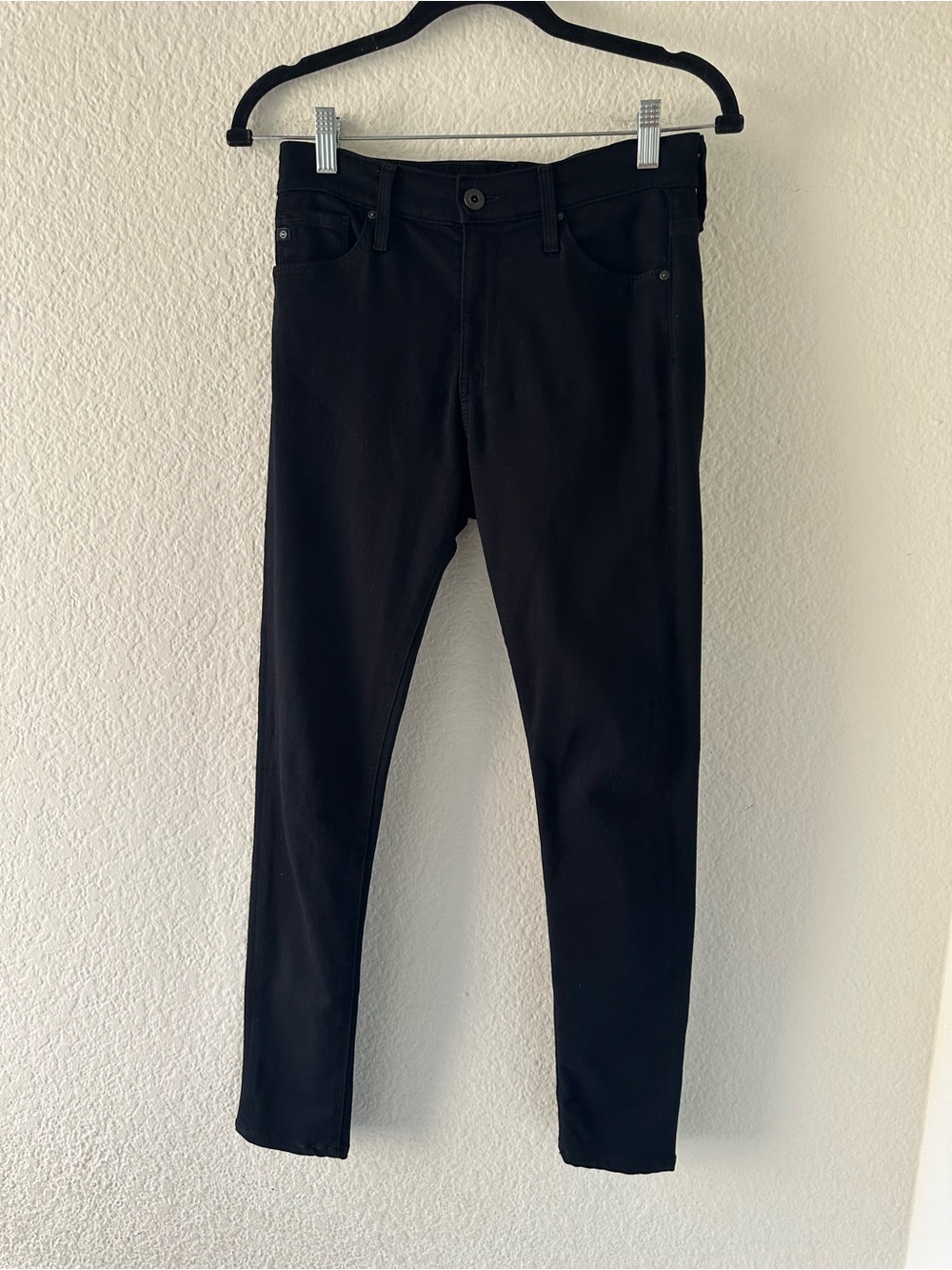 Adriano Goldschmied The Farrah Skinny Ankle Black Skinny Jeans